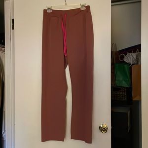Mauve Livingston™ High Waisted - Petite Basic Scrub Pants - M - Petite / Mauve